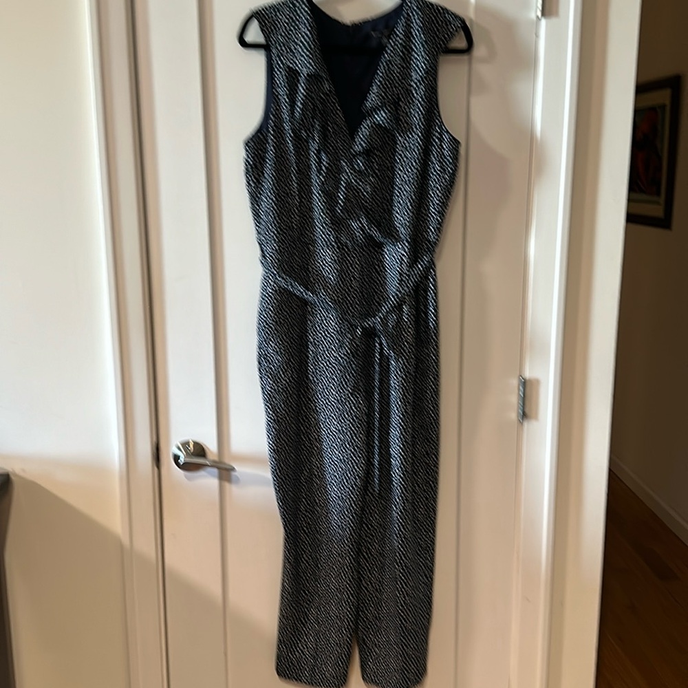Banana Republic- sleeves ruffle neck jumpsuit